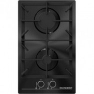 PLAQUE SCHNEIDER 30CM EN VERRE NOIR