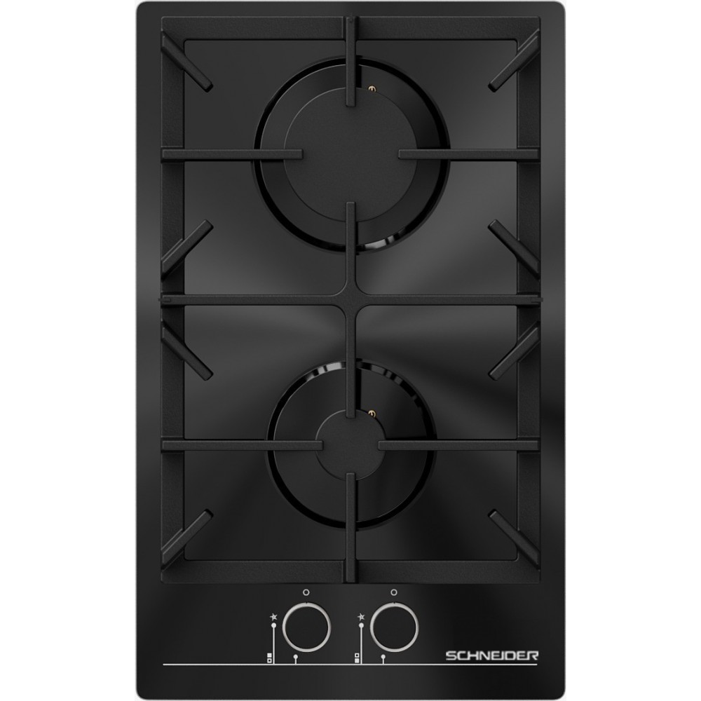 PLAQUE SCHNEIDER 30CM EN VERRE NOIR