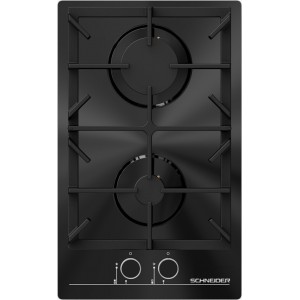 PLAQUE SCHNEIDER 30CM EN VERRE NOIR