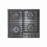 PLAQUE SCHNEIDER 4F 60CM DARK INOX TURBO