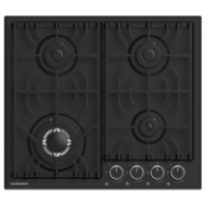 PLAQUE SCHNEIDER 4F 60CM EN FONTE METAL NOIR