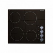 PLAQUE SCHNEIDER 4Z 60CM VITROCERAMIQUE AVEC BOUTONS
