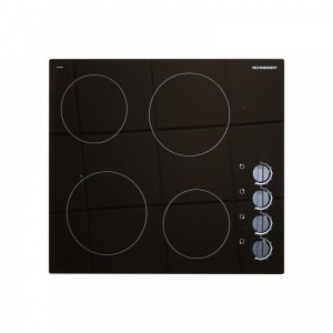PLAQUE SCHNEIDER 4Z 60CM VITROCERAMIQUE AVEC BOUTONS