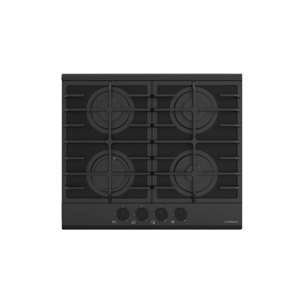 PLAQUE SCHNEIDER GAZ 4F 60CM VERRE NOIRE EN FONTE FULL SABAF