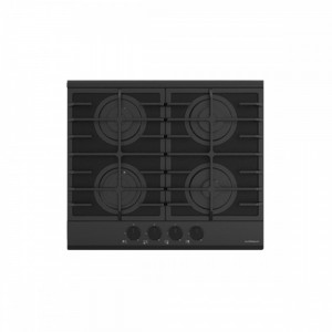 PLAQUE SCHNEIDER GAZ 4F 60CM VERRE NOIRE EN FONTE FULL SABAF