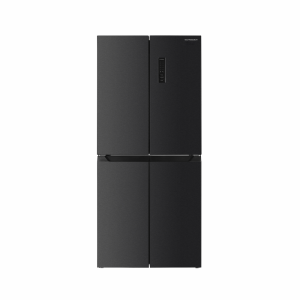 REFRIGERATEUR   SCHNEIDER 4 PORTES (FRENCH DOOR) 337L NET GRIS NOIR
