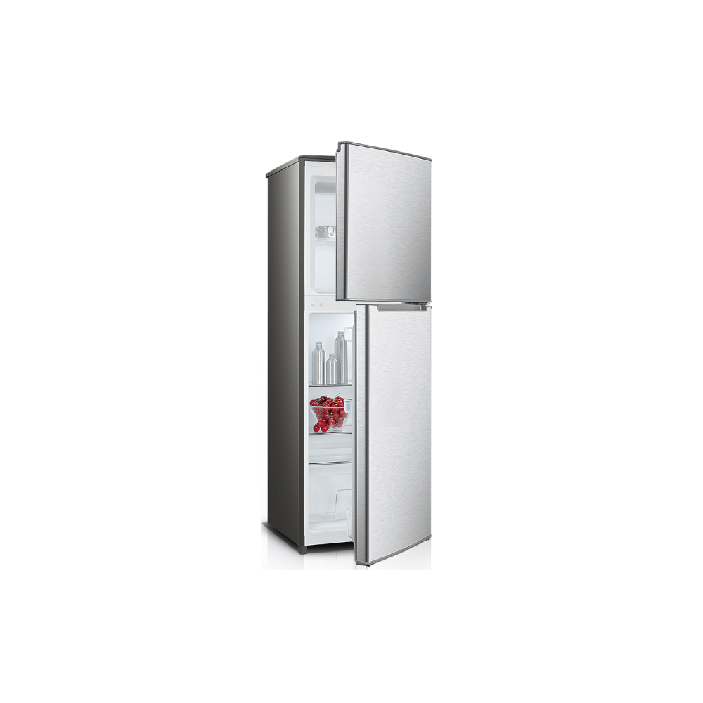 REFRIGERATEUR SCHNEIDER 2 PORTES DEFROST 138L GRIS