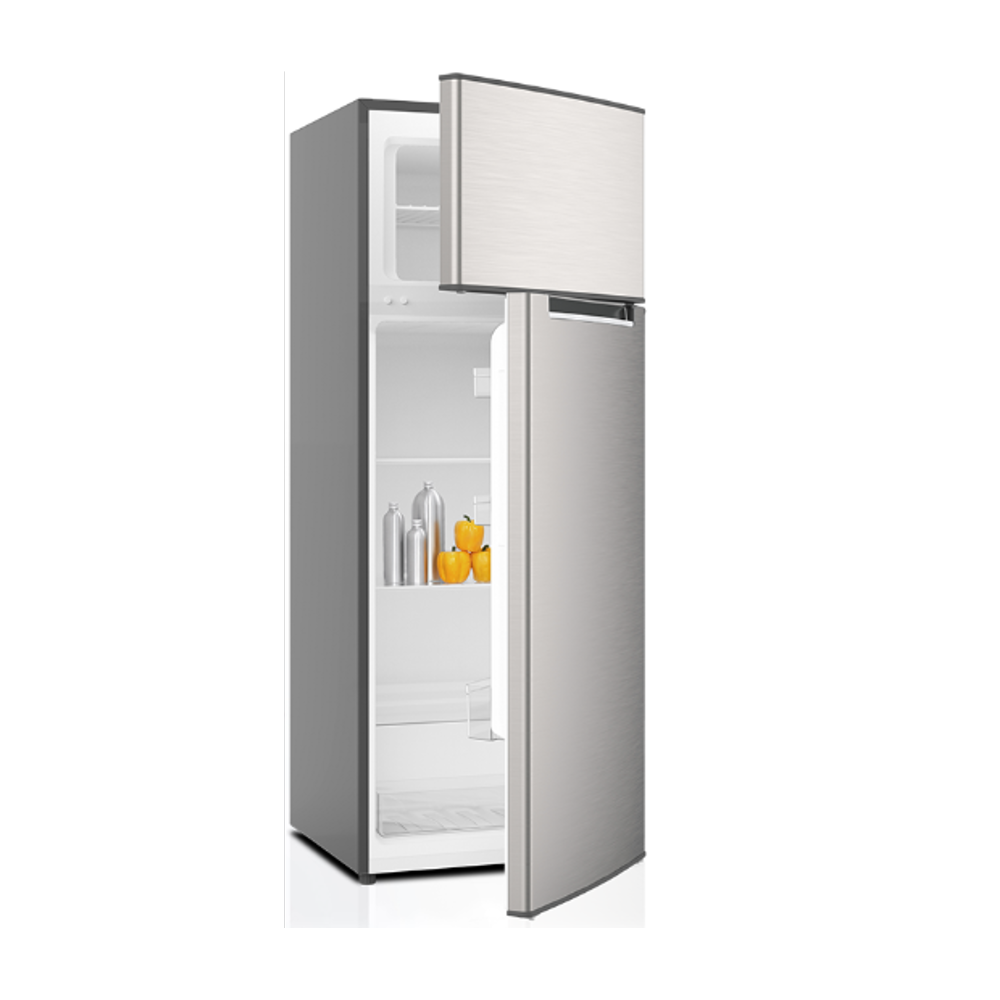REFRIGERATEUR SCHNEIDER 2 PORTES DEFROST 280L GRIS