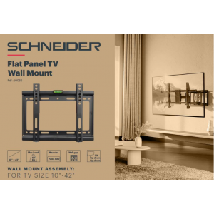 SUPPORT TV FIXE 10P-43P SCHNEIDER