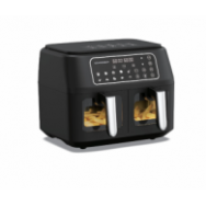 AIR FRYER SCHNEIDER DUAL 4L+4L NOIR
