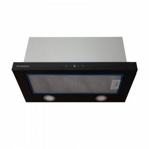 HOTTE SCHNEIDER TELESCOPIQUE 60CM DIGITAL EN VERRE NOIR